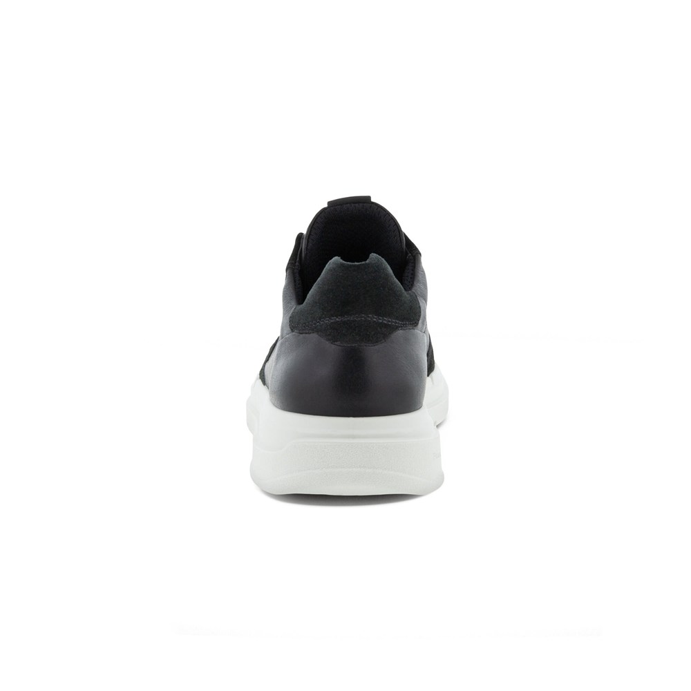 Womens Sneakers - ECCO Soft X - Black - 2061IALVF